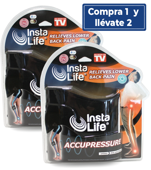 ¡Alivio inmediato del dolor de espalda con Instalife!